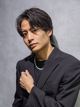 シティ(CITY) 【小久保style】韓国マッシュニュアンスパーマダークアッシュ