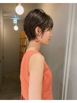 サンプラス(san+)&nbsp;【柏原良亮】コンパクトショート×シアベージュ