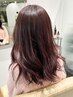 ★透明感ケアカラーコース★似合わせカット＋イルミナカラー　￥15,400