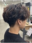 スパイキーショート/ジェットモヒカン/ショートバング/men's