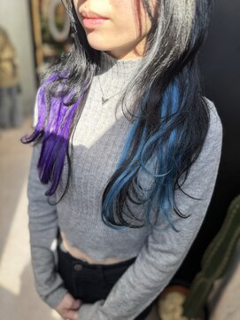 ヴァイス 渋谷店(VAICE) 《推しカラー　エクステ×ロングウルフ》