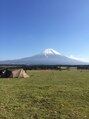 ロウ 吉祥寺(ROW)&nbsp;キャンプ大好き！富士山は何度見てもテンション上がります！