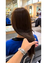 サロンドミルク 新百合ヶ丘店(salon de MiLK)&nbsp;ミルクティーベージュグレージュイルミナカラーハイトーン