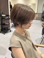 ジアン バイ ミルボン 西宮ガーデンズプラス(GIEN by milbon) 大人キレイ/ショートカット/ブラウンベージュ