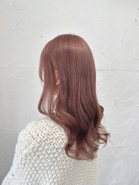 プライズ 表参道原宿店(prize) ピンクベージュハイトーンカラー暖色系原宿表参道