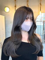 エンター 天神店(ENTER)&nbsp;透明感カラー/ダークブラウン/レイヤーカット/ENTER 天神店