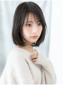 大人かわいい髪質改善ロブウェットヘアq小山10代20代30代