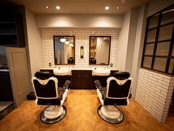バーバーブロス 吉祥寺店(BARBER BROS)の写真/男性が居心地良いヘアサロン,おしゃれなバーバーショップならではな空間で特別なひとときをお楽しみ下さい!