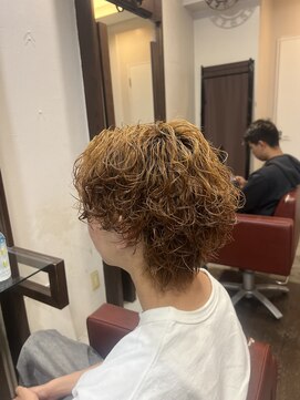 ハイパー(HYPER) 茶髪サーフカール(メンズ/パーマ/サーフカール)