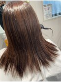 白髪染めを使わない透明感カラー