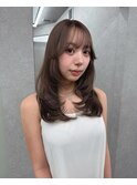【柿本真優】レイヤーカット/上品なモテヘア