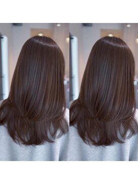 アリーズ(ALLYS) レイヤーカット×milk greige♪寺西