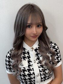 ラピス 福岡天神店(Lapis) アッシュグレーシルバーミルクティー