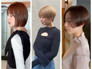 メゾン(maison)の写真/maison.の大人の余裕ある”こなれショート”が人気。繊細なカットでやわらかい質感の美シルエットが叶う♪