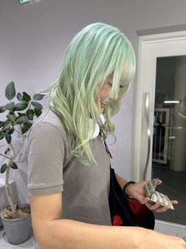 キオク(KIOX) ワンカラー/ブリーチカラー/髪質改善/ハイトーンカラー