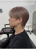 ウルフマッシュ ミルクティベージュ