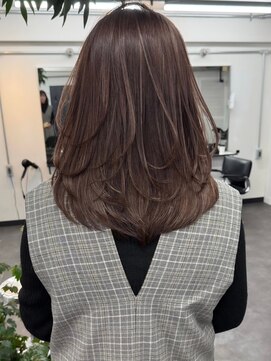 ジルブラン 土浦(JIL BLAN) ハイライトバレイヤージュダブルカラーケアブリーチ20代30代