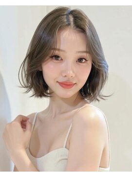 ブロウ ネックス ザ サロン 表参道(VLOW nex the salon) タンバルモリ，韓国，韓国ボブ，透明感カラー，表参道