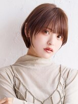 アース コアフュールボーテ 宇都宮インターパーク店(EARTH coiffure beaute)&nbsp;ナチュラル丸みショートボブ