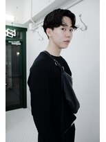 ウェルネス(Wellness) メンズ/ニュアンスパーマ/色気パーマ/眉毛