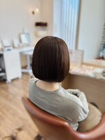 アトリエファゴ ハナミズキ店 【Chikano】ヘアドネーション 内巻きボブ