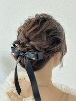 バンガロウ イー ヘア(Bungalow e hair)&nbsp;まとめアップ/リボン