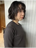 ボブパーマ/前髪パーマ/デジタルパーマ