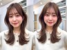 【7月平日限定】カット+クイックスパ7700【レイヤーカットミディアムヘア】