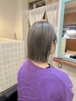 ノットベース 池袋(KNOT BASE)&nbsp;ぷつっとハイトーンボブ