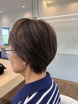 ホワイトハウス 芦屋さくら並木店(WHITE HOUSE)&nbsp;【骨格補正】ショートボブ