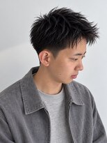 ルトワフクロマチ(Lutowa Fukuromachi)&nbsp;メンズショート×アップバング×束感ヘア/袋町/本通