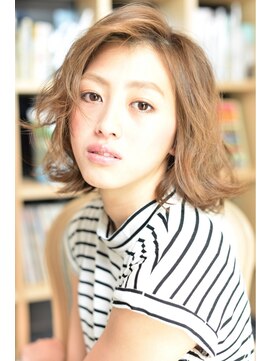 ケーツー心斎橋 クイーンズガーデン バイ ケーツー(K two QUEEN'S GARDEN by K two) 小顔カジュアルボブ~外ハネクラッシュボブ~/心斎橋&難波&なんば