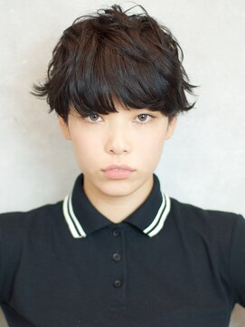 ベック ヘアサロン(BEKKU hair salon) 動き、ボリュームが欲しいならこのショート!マッシュショート