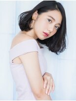 サンド 銀座(sand)&nbsp;大人キレイな耳掛けボブ