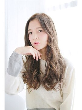 プティルカ ディーシー本店(PutiLuca D.C.) 透け感たっぷりミックスグレージュカール