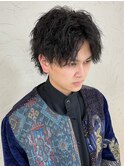 メンズハードツイストスパイラルパーマ