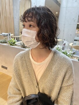 ミー(mii) 【mii】ボブヘアーパーマスタイル