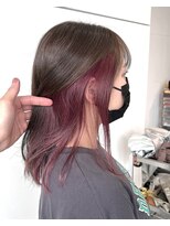 リルーム(re-room)&nbsp;インナーカラー　ラベンダーピンク