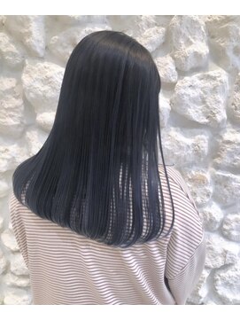 モアナ バイ ヘッドライト大宮店(Moana by HEADLIGHT) Moana【大宮】#ネイビー#髪質改善#暗髪#トリートメント
