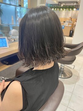 アース 錦糸町店(HAIR&MAKE EARTH) ミディアムボブ×ダークグレージュ