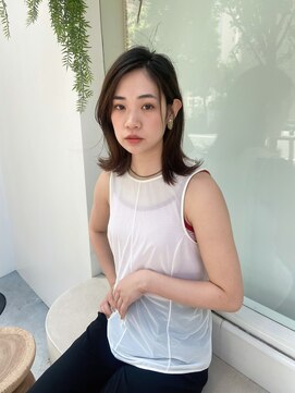 エレン 池袋(ElEn.) 外ハネ韓国くびれ/髪質改善/エレン池袋/似合わせ