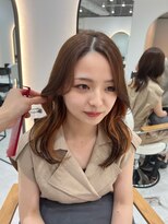 ジーナ 博多筑紫口(Zina)&nbsp;【冨田侑矢】Inner color × orange ◎髪質改善ケアカラー