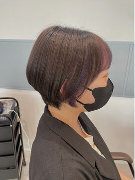 バサ 鷺ノ宮店(BASSA) 【スタイル】マッシュショート×インナーカラー