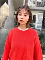 ノイカーム(noi Calm)&nbsp;noi Calｍ　カジュアル切りっぱなしボブ オレンジベージュ