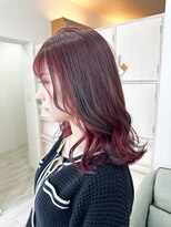 エルフ(elf)&nbsp;インナーカラー×ピンク