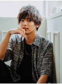 マッシュパーマ/ウルフ/アッシュブラック/カルマパーマ[宇都宮]