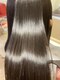 カットスペース イープラス(Cut space e+)の写真/【長原駅から徒歩２分】他店で断られたあなたに！手触り柔らかな縮毛矯正で自信を取り戻せる♪[髪質改善]