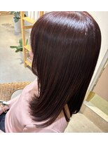 ココルアナ(coco luana)&nbsp;ブリーチ、ハイトーン、ケアブリーチ、韓国、前髪カット