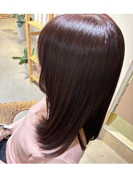 ココルアナ(coco luana) ブリーチ、ハイトーン、ケアブリーチ、韓国、前髪カット