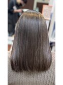 20代30代大人可愛い髪質改善カラーアッシュグレージュ透明感